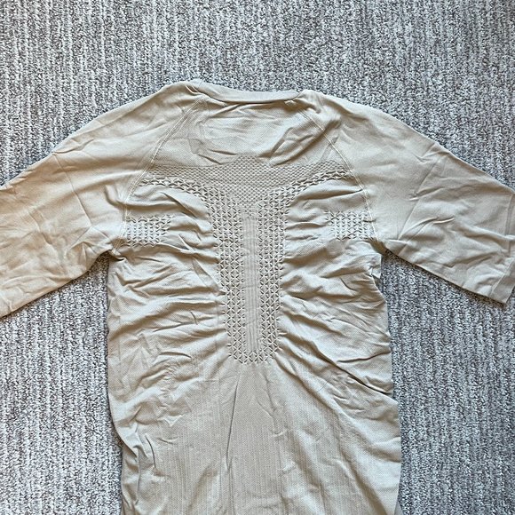 Men's Small Compressport Short Sleeve Tactical Compression shirt Tan - Picture 5 of 5